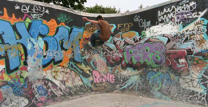 Blair Frontside wallride