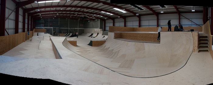 Overview of the mini ramp